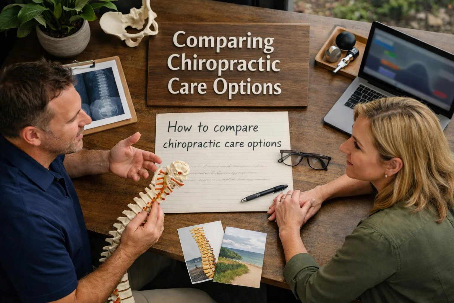 How to compare chiropractic care options