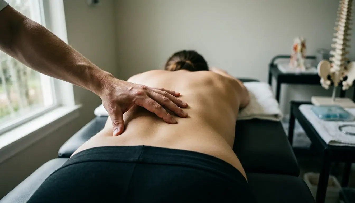 Low Back Pain in Chiropractor: Low Back Pain is discomfort or pain felt in the area between—visual guide