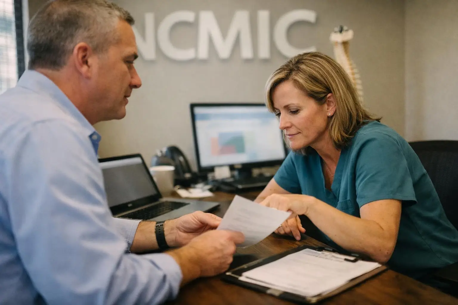 How NCMIC applies to Chiropractor services in Savannah, United States—practical illustration