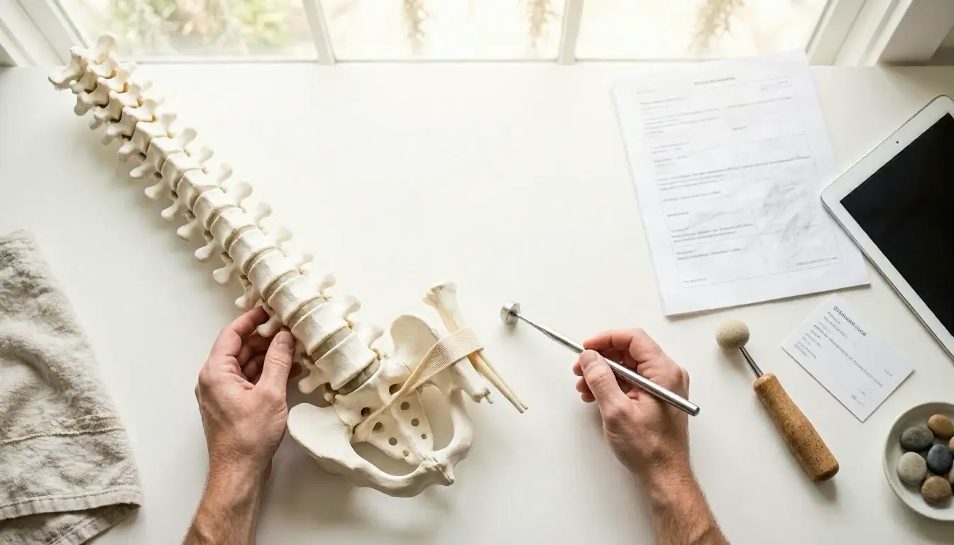 Nerve Compression in Chiropractor: Nerve Compression is pressure on a nerve caused by surrounding tissues like—visual guide