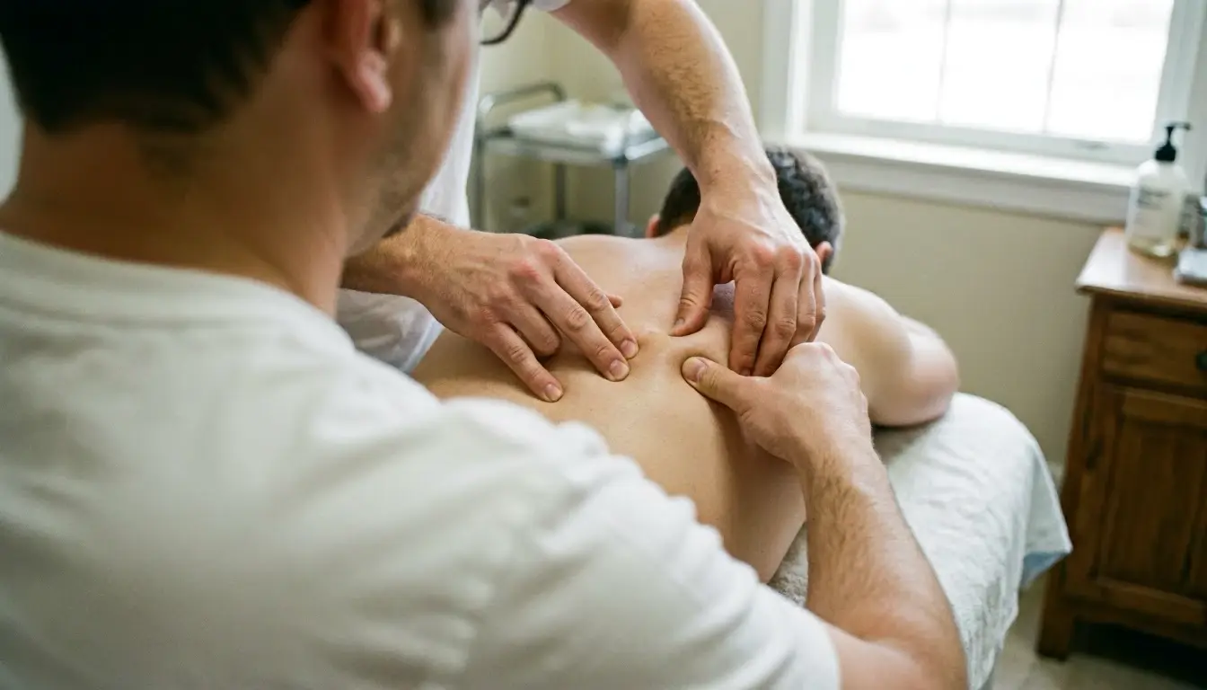 Trigger Point Therapy in Chiropractor: Trigger Point Therapy is a manual treatment method that targets tight knots—visual...