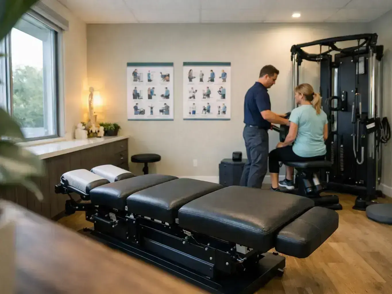 Electrical Muscle Stimulation in Chiropractor—Savannah